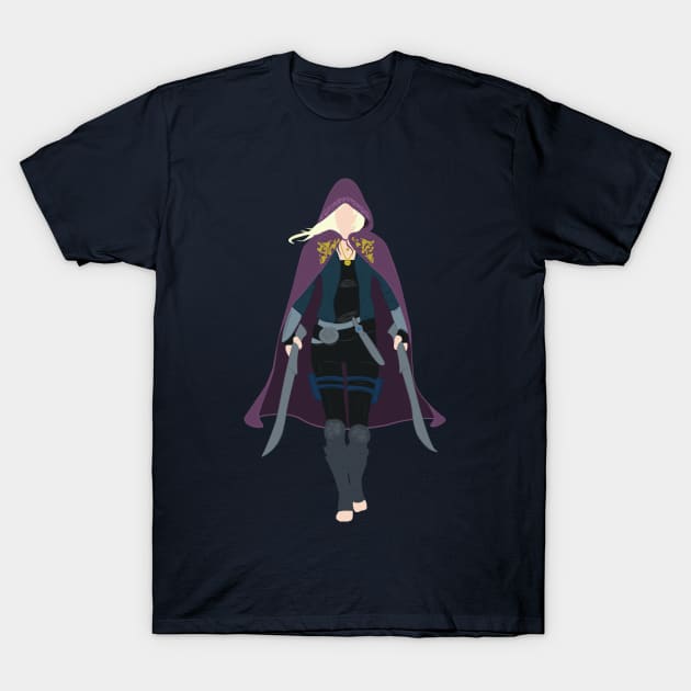 Throne of Glass | Adarlan's Assassin - Minamalist T-Shirt by lovelyowlsbooks